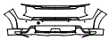 Bumper Kit pattern for the 2026 Kia EV9