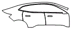 Door and Rear Fender Kit pattern for the 2026 Polestar Polestar 4