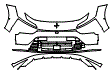 Bumper Kit pattern for the 2026 Polestar Polestar 4