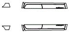 Rocker Panel Kit pattern for the 2023 GMC Canyon