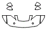 Hood, Fender and Mirror Kit pattern for the 2026 Ford Mustang