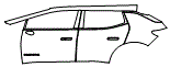 Door and Rear Fender Kit pattern for the 2026 Chevrolet Equinox EV