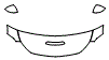 Hood, Fender and Mirror Kit pattern for the 2027 Mercedes Benz CLE Cabriolet