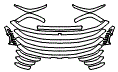 Rear Bumper Kit pattern for the 2025 Ferrari Daytona SP3