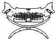 Bumper Kit pattern for the 2026 Aston Martin Vantage