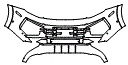 Bumper Kit pattern for the 2026 Porsche Cayenne
