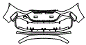 Bumper Kit pattern for the 2025 Audi RS6