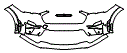 Bumper Kit pattern for the 2024 Ford Mustang Mach-E