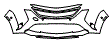 Bumper Kit pattern for the 2025 Cadillac CT5