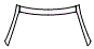 Roof and A-Pillar Kit pattern for the 2026 Chevrolet Silverado EV