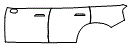 Door and Rear Fender Kit pattern for the 2026 MINI Countryman