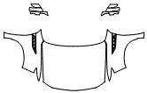 Full Hood, Fender and Mirror Kit pattern for the 2027 Infiniti QX80