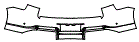 Rear Bumper Kit pattern for the 2027 Infiniti QX80