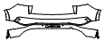Rear Bumper Kit pattern for the 2026 Audi Q4 e-tron