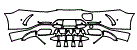 Rear Bumper Kit pattern for the 2024 Mercedes Benz AMG GT