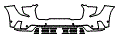 Bumper Kit pattern for the 2027 GMC Acadia