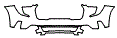 Bumper Kit pattern for the 2027 GMC Acadia