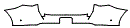 Rear Bumper Kit pattern for the 2026 BMW X3