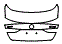 Trunk Lid Kit pattern for the 2027 BMW 4 Series