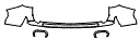 Rear Bumper Kit pattern for the 2026 Subaru Forester (US)
