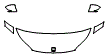 Hood, Fender and Mirror Kit pattern for the 2027 Buick Enclave
