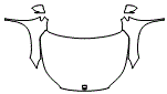 Full Hood, Fender and Mirror Kit pattern for the 2027 Buick Enclave