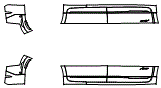 Rocker Panel Kit pattern for the 2027 Buick Enclave