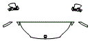 Hood, Fender and Mirror Kit pattern for the 2027 Buick Enclave
