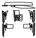 Display Screen and Interior Kit pattern for the 2026 Cadillac Escalade
