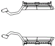 Rocker Panel Kit pattern for the 2024 GMC Hummer EV