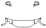 Hood, Fender and Mirror Kit pattern for the 2024 GMC Sierra EV