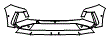 Bumper Kit pattern for the 2026 Hyundai Tuscon (US)