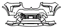 Bumper Kit pattern for the 2026 BMW ALPINA XB7