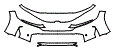 Bumper Kit pattern for the 2026 Honda Civic Hybrid
