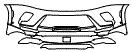 Bumper Kit pattern for the 2027 Buick Enclave