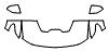 Hood, Fender and Mirror Kit pattern for the 2026 Chevrolet Colorado