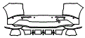 Rear Bumper Kit pattern for the 2027 Maserati Grecale