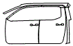 Door Kit pattern for the 2026 Toyota Tacoma