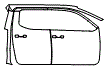 Door Kit pattern for the 2026 Toyota Tacoma
