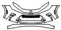 Bumper Kit pattern for the 2026 Toyota Crown Signia
