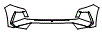 Bumper Kit pattern for the 2026 Hyundai Tuscon (US)