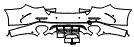 Rear Bumper Kit pattern for the 2027 Mercedes Benz E-Class