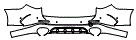 Rear Bumper Kit pattern for the 2027 Mercedes Benz E-Class