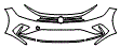 Bumper Kit pattern for the 2026 Volkswagen Jetta (Canada)
