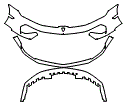 Bumper Kit pattern for the 2026 Lamborghini Temerario