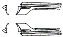Rocker Panel Kit pattern for the 2026 Lamborghini Temerario