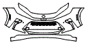 Bumper Kit pattern for the 2026 Toyota Crown Signia