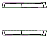 Rocker Panel Kit pattern for the 2026 Ford Ranger