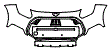 Bumper Kit pattern for the 2026 MINI Countryman