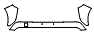 Bumper Kit pattern for the 2027 Nissan KICKS